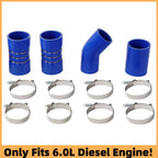 Turbo Intercooler Kit Pipe Boot CAC for Ford F250 F350 F450 F550 (2003–2007)