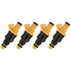 Set of 4 Fuel Injectors for Volvo 240 244 245 740 745 760 780 940 960 (1982–1998) 0280150762