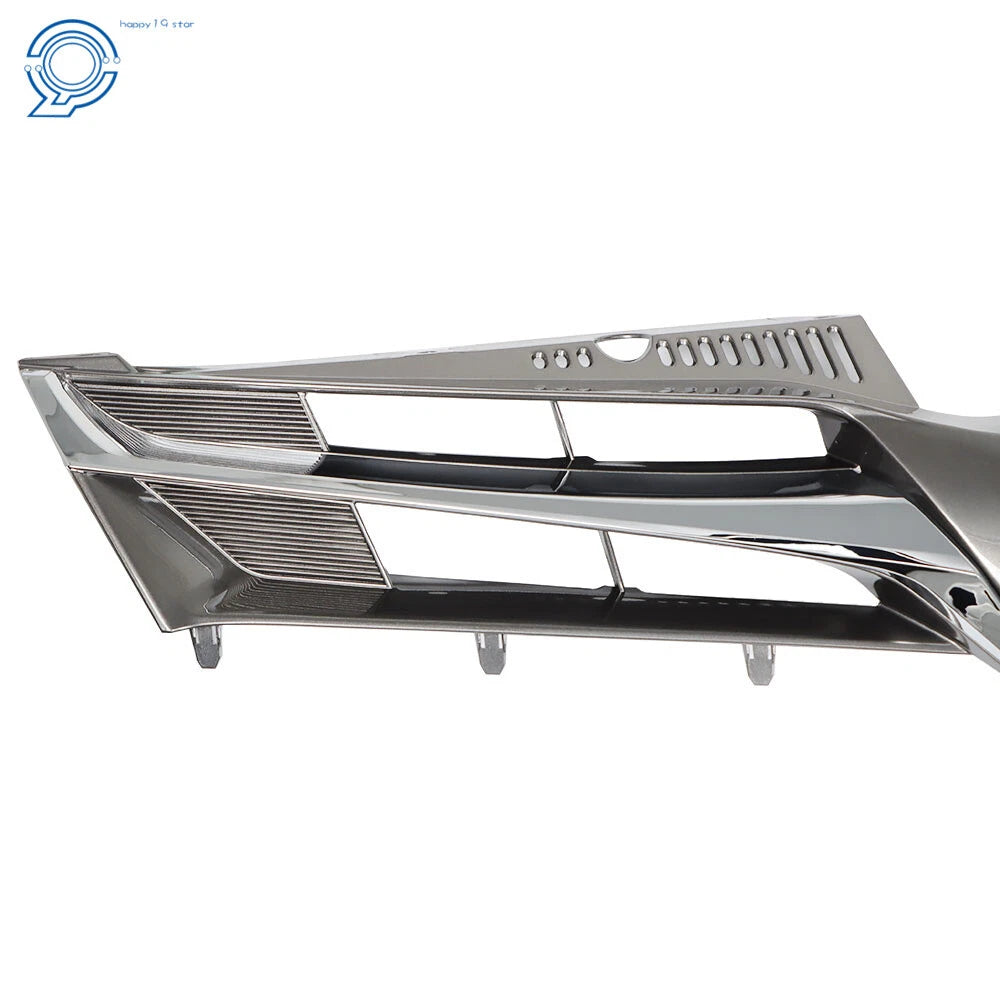 Front Grille Assembly for Toyota Sienna (2018-2020) Black Chrome