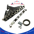Exhaust Manifold & Gasket Kit for Buick Chevy GMC Isuzu Oldsmobile Saab (L6 4.2L)