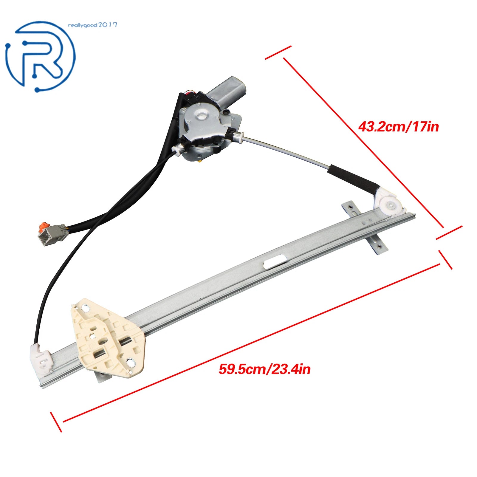 Front Left Power Window Regulator with Motor for Honda CR-V (2002-2006)