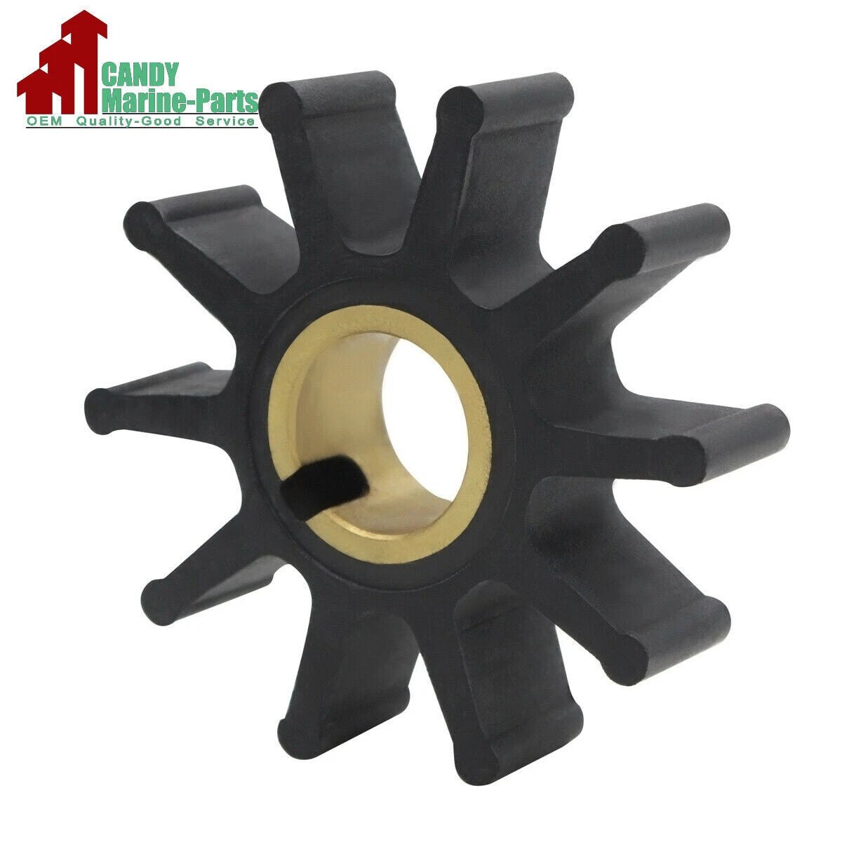 Water Pump Impeller for Quicksilver F40065-2 Sierra 18-3084 (Replacement)