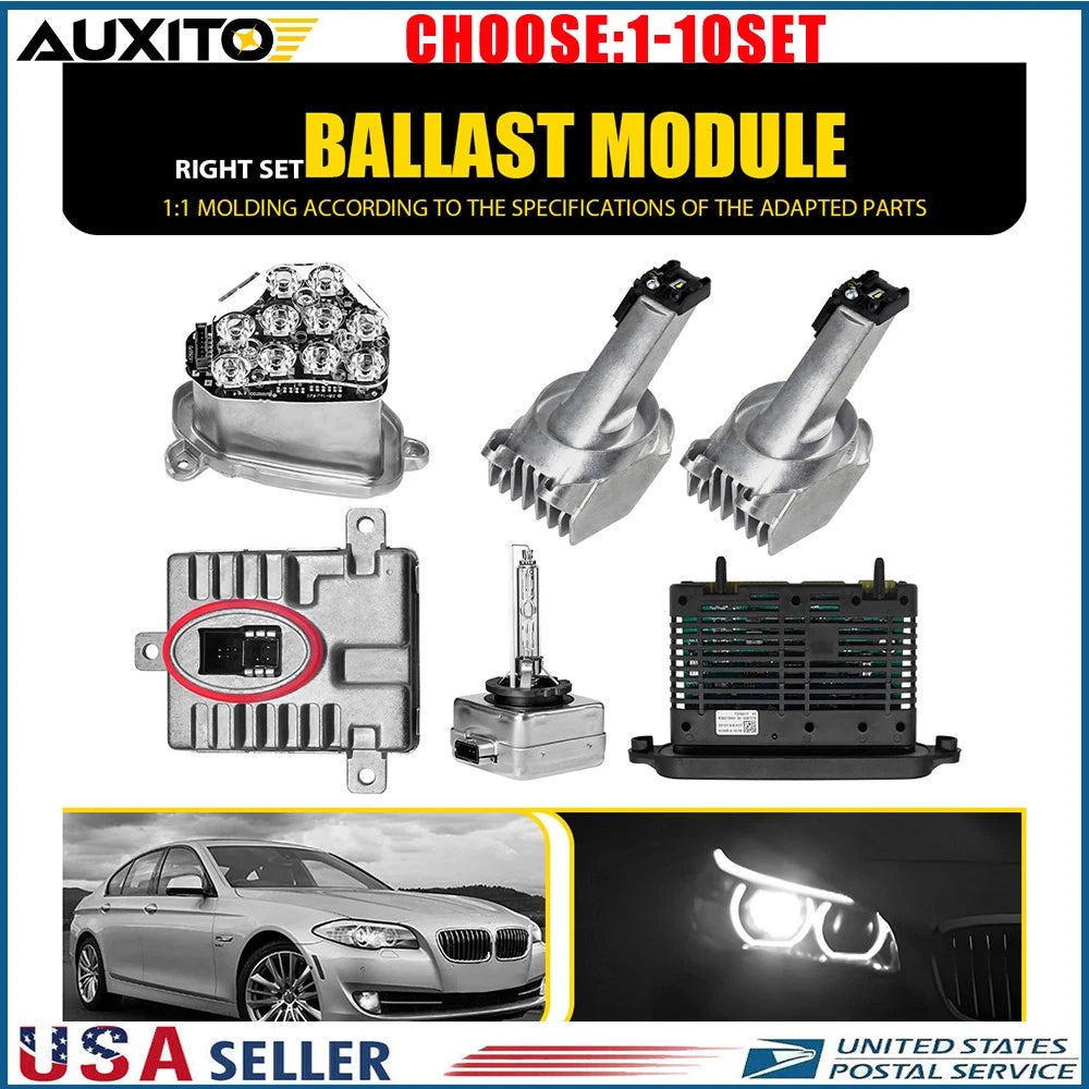 Xenon Ballast Bulb LED Module Kit for BMW 5 Series 528i 535i (2011–2013)