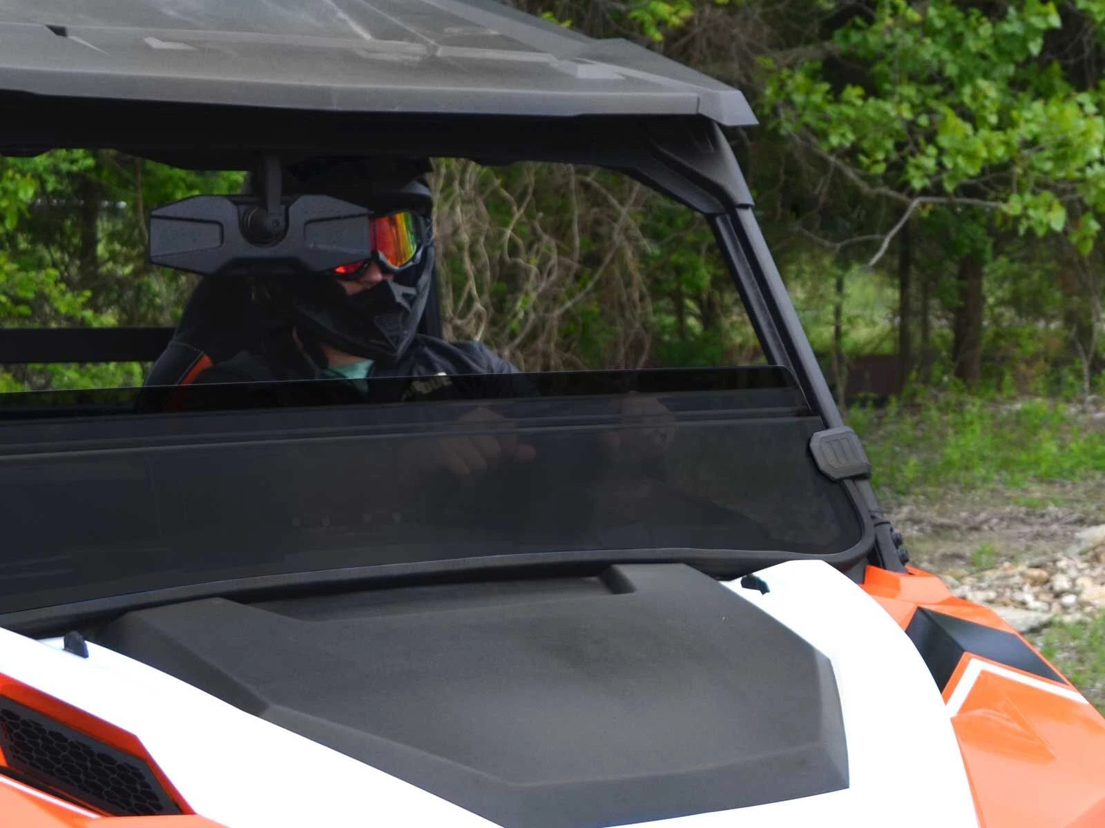 Half Windshield for Polaris General 1000 / 4 (2016–2023) - Dark Tinted