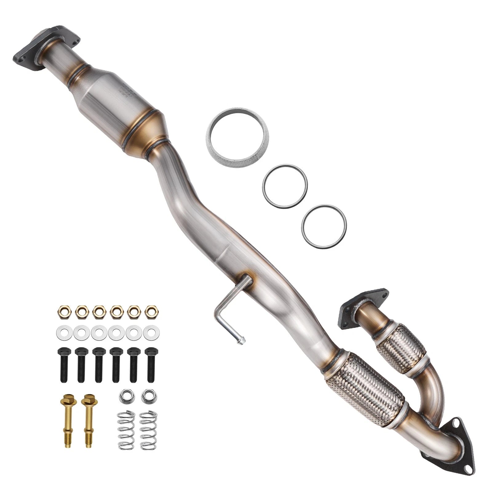 Rear Catalytic Converter Flex Pipe for Nissan Pathfinder 2013–2019 15H4118
