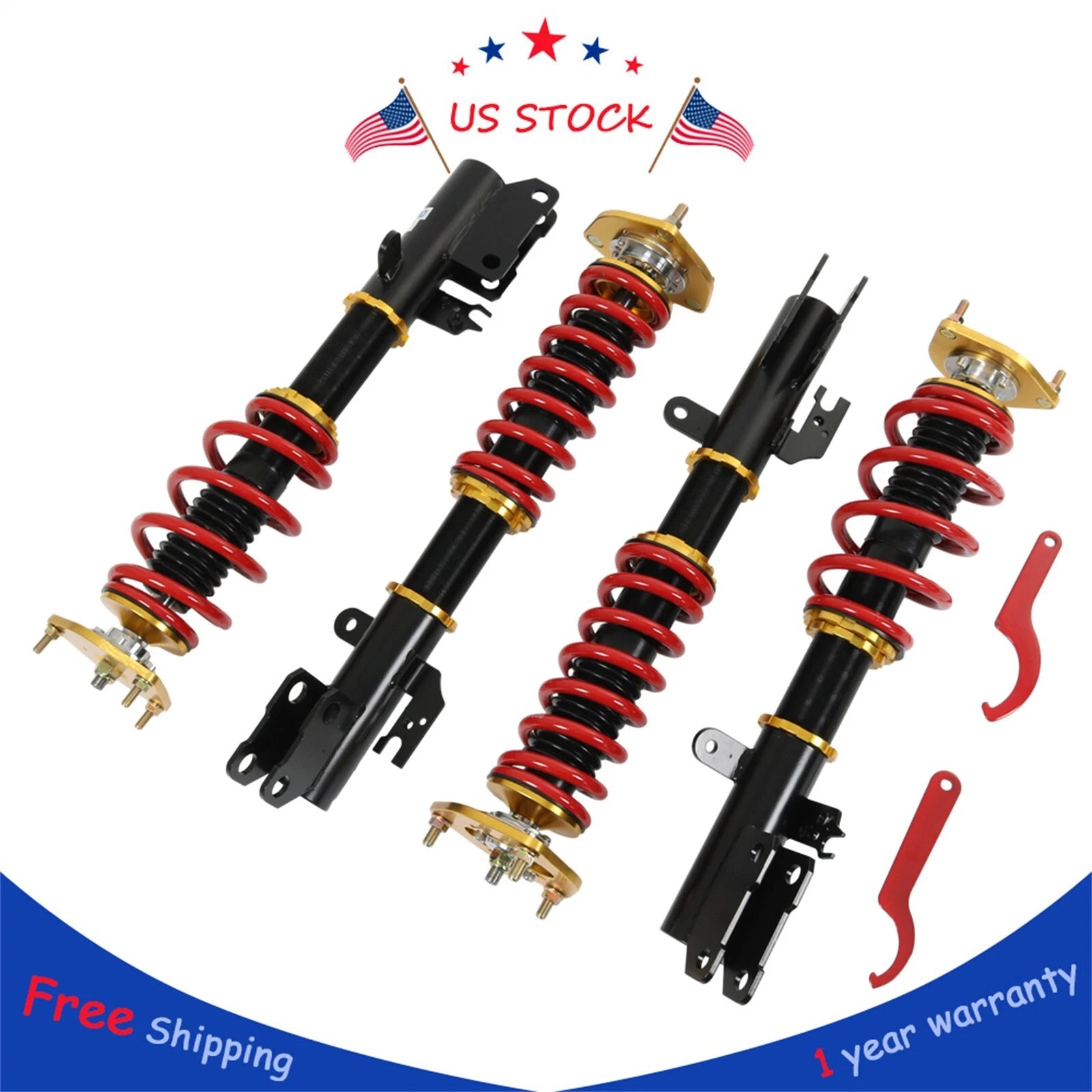 Coilovers for Lexus ES300 (1997–2001) Adjustable Height Suspension Kit