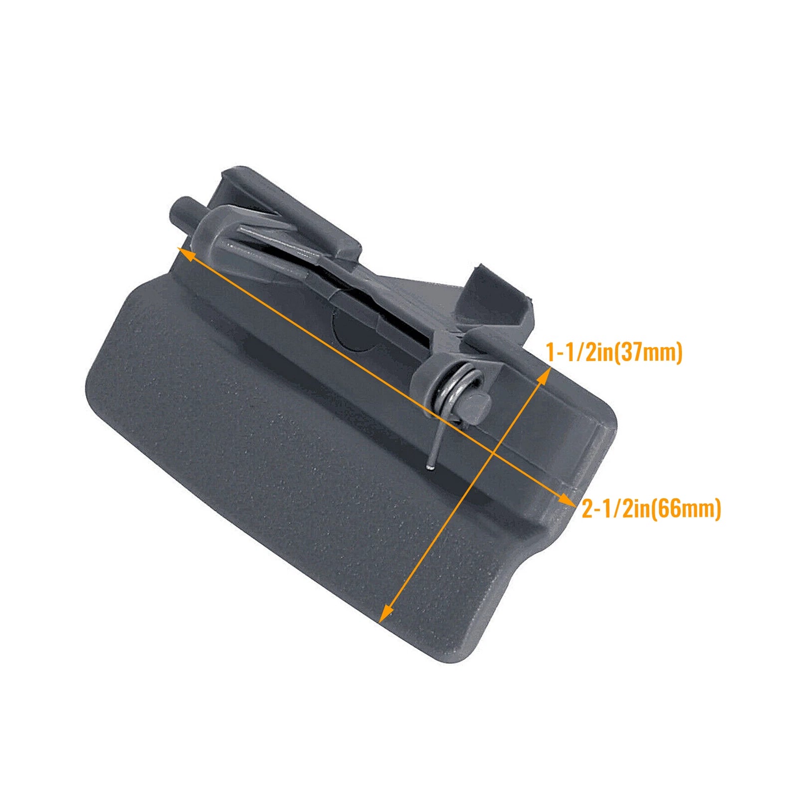 Center Console Jump Seat Lid Latch for Ford F150 (2010–2018) Gray