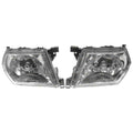 HeadLights Pair LH+RH for Nissan Patrol GU Series 2 Ute (2003-2007)