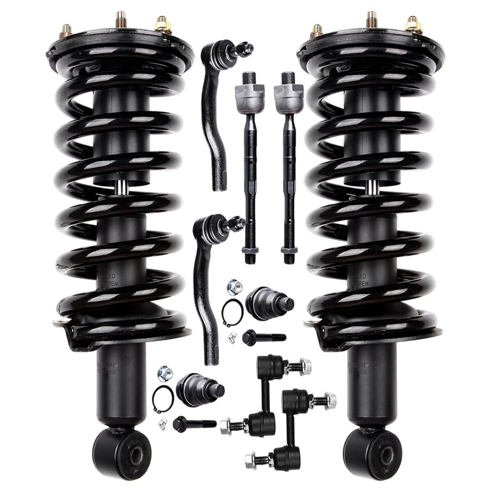 Front Struts with Coil Spring Suspension Kits for Infiniti QX56 (2004–2010)