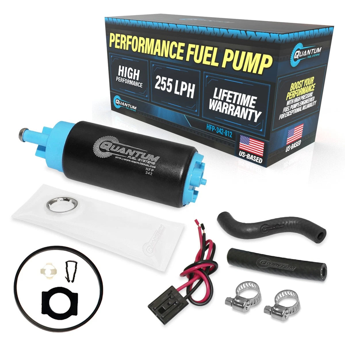 Fuel Pump Kit for Ford Mustang (1994–1997) GSS342G3 DW200 255LPH