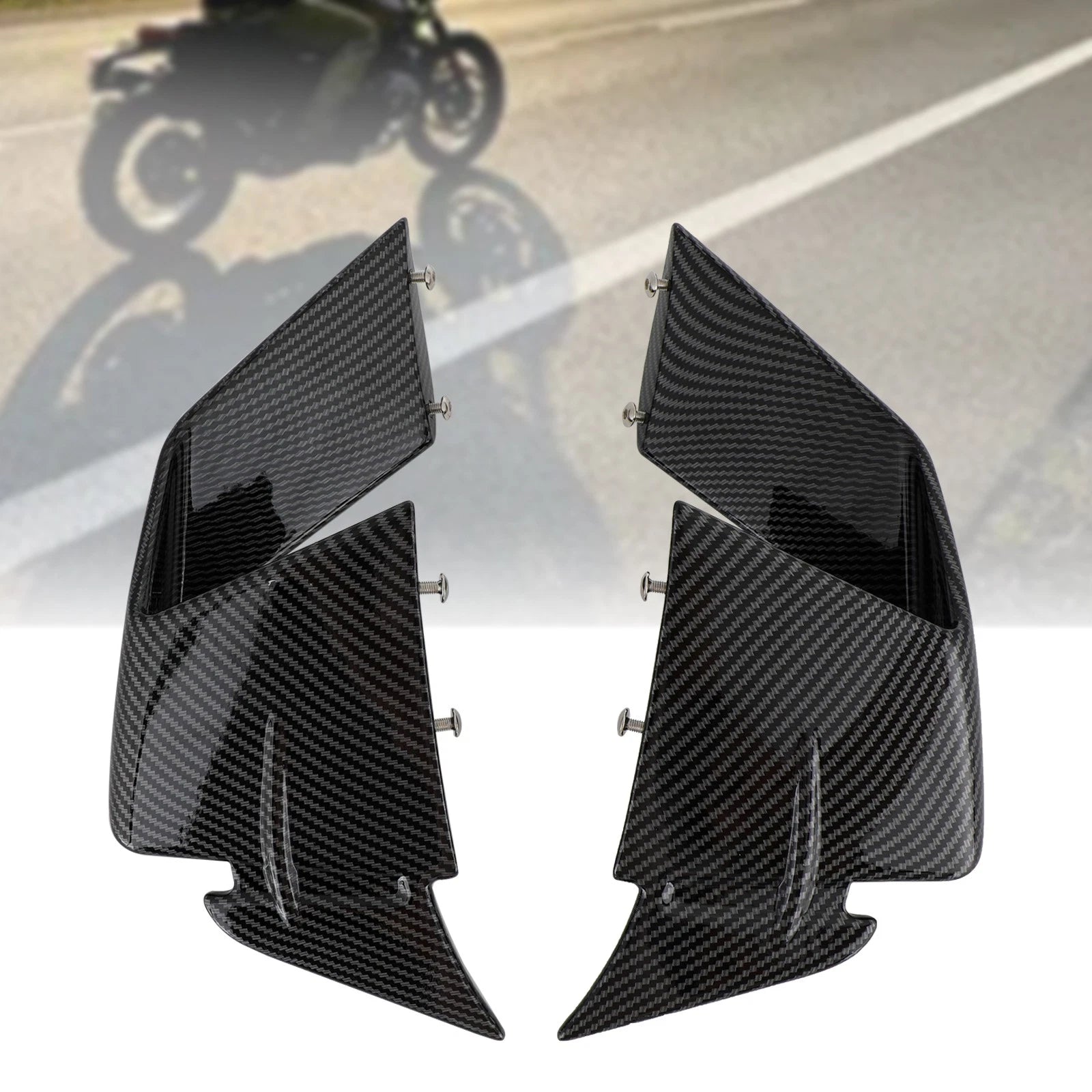 Front Spoiler Wind Winglets for BMW S1000RR (2019–2022)