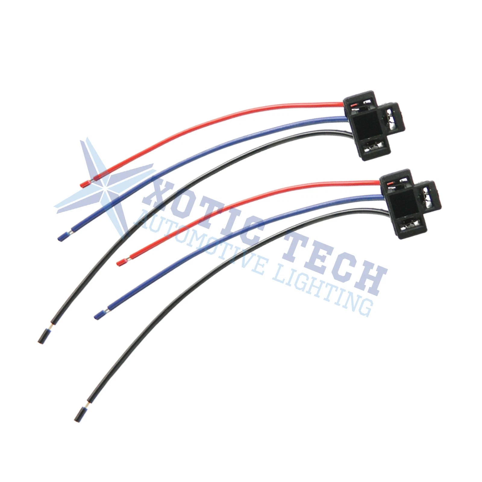 Headlight Repair Wiring Socket Extension Harness for H4 (9003) (2-Piece) (2000-2000)