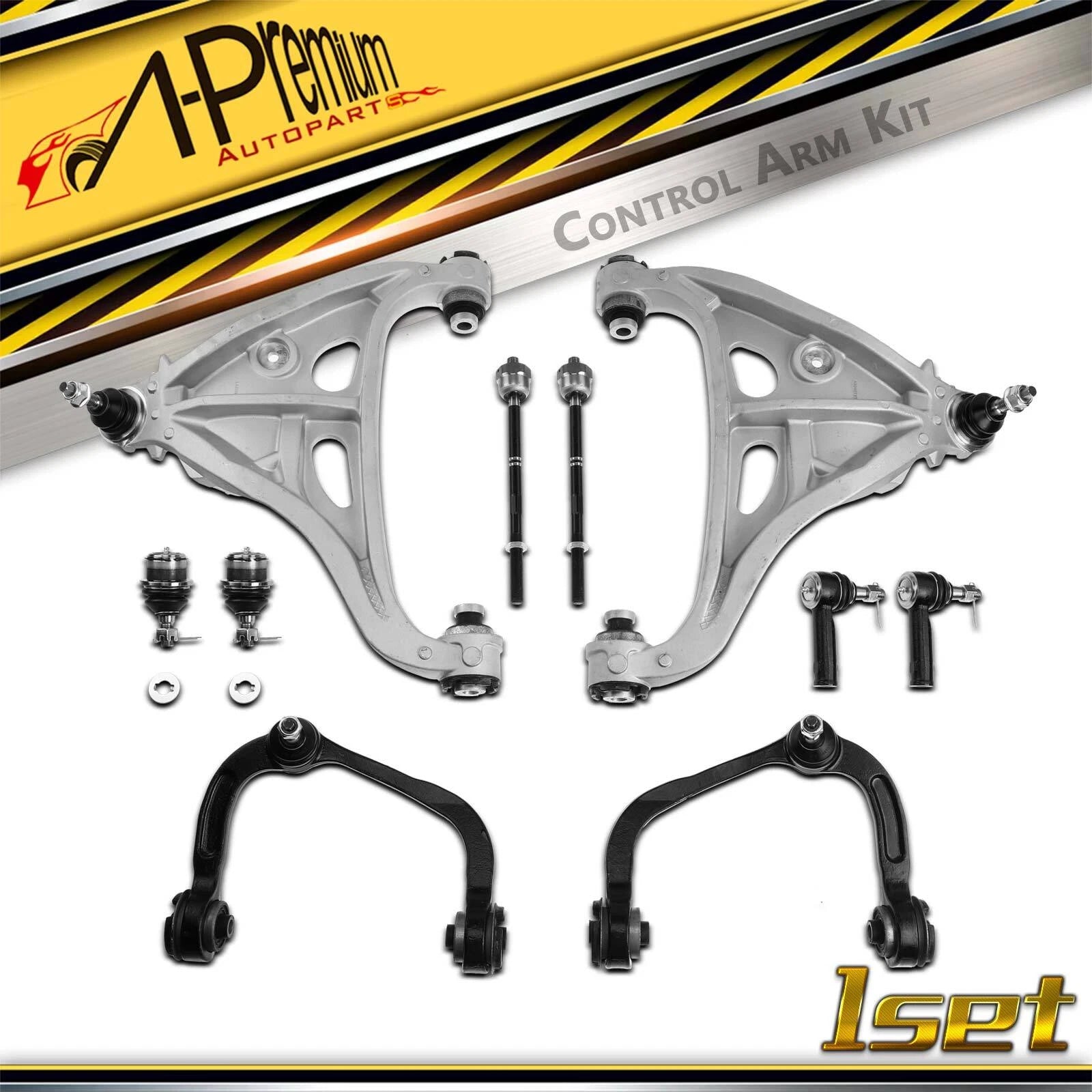 10x Front Control Arm Ball Joint Tie Rod End for Ford F-150 (2004–2006)