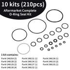 10 Kits Complete O-Ring Seal Rebuild Kit for Graco Fusion AP (N/A)