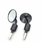 CNC Round 7/8" Handle Bar End Rearview Mirror for Yamaha Suzuki Ducati BMW