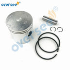 Piston Set (0.5MM O/S) + 351-00014-1 for Tohatsu 9.9HP 15HP Outboard