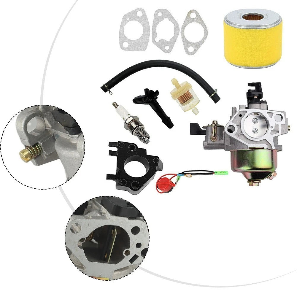 Carburetor Kit for Honda GX340 GX390 11HP 13HP (Direct Fit Replacement)