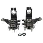 Set of 2 Steering Knuckle & Wheel Hub Bearing Assembly for Ford Focus