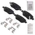 Set of 4 Rear Ceramic Brake Pads for Chevrolet Cobalt HHR Malibu Saturn Aura Ion