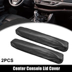 2 Pcs Armrest Lid Cover for Toyota Sienna (2021–2022) Black
