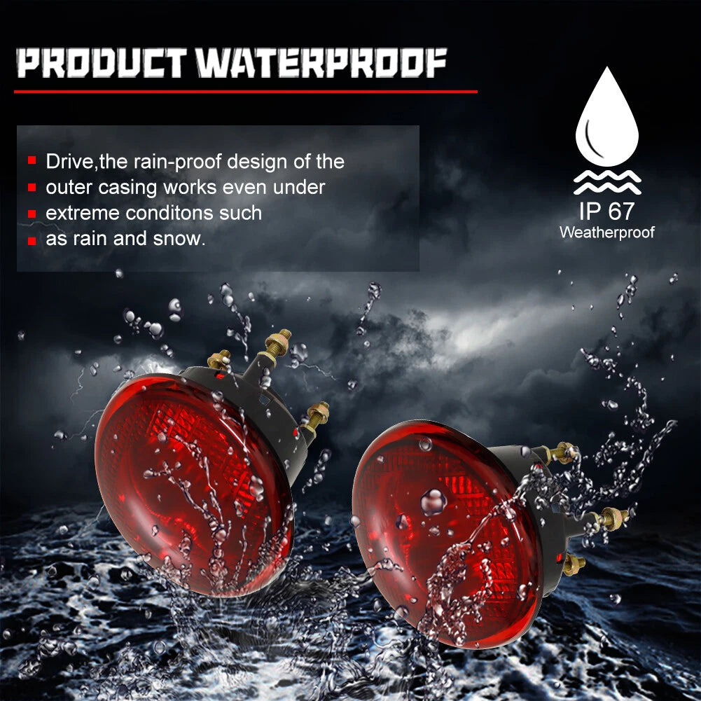 Tail Lights Cover Pair for Chevrolet HHR (2006–2011)