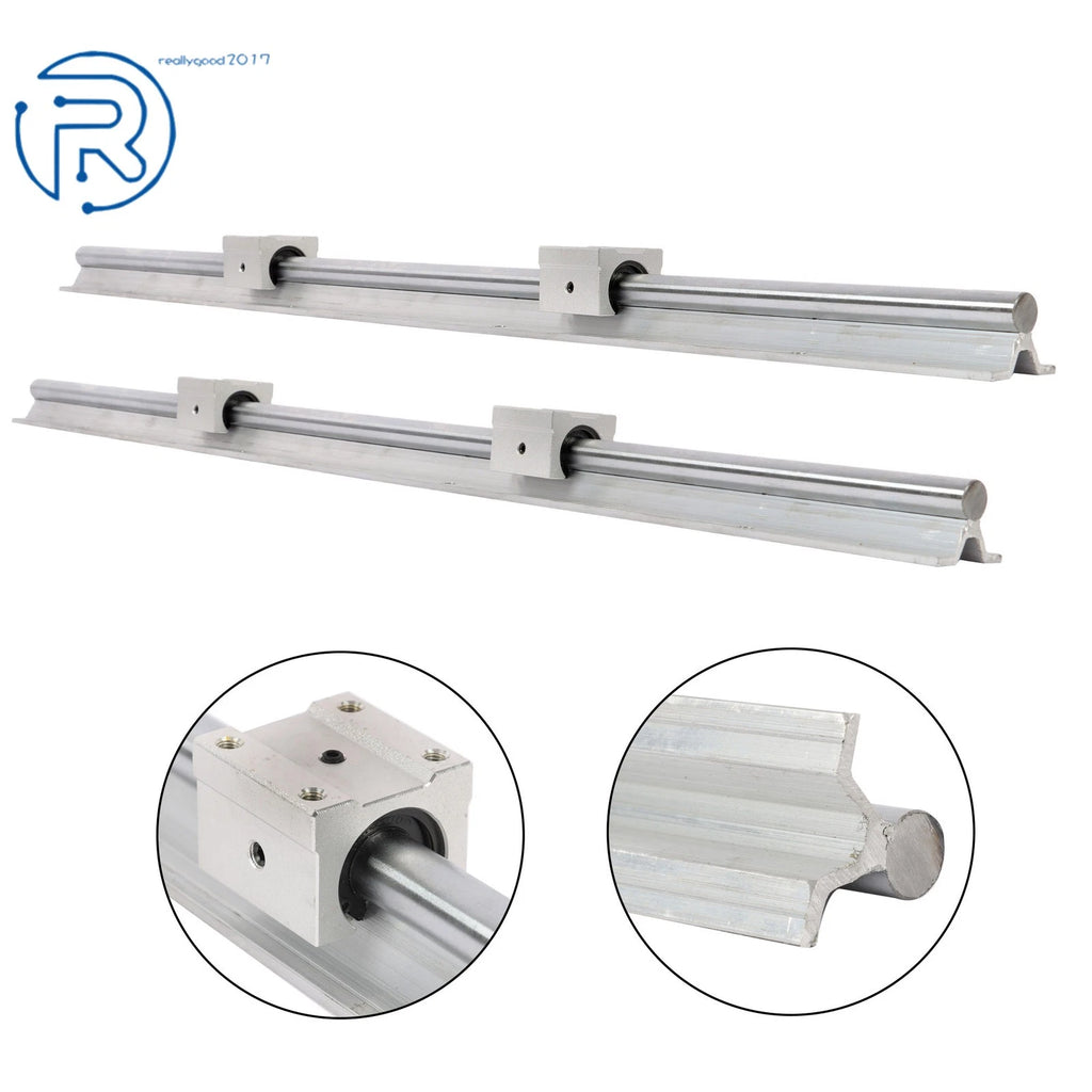 Set of 2 Linear Bearing Blocks for Carriages (SBR16 800mm)