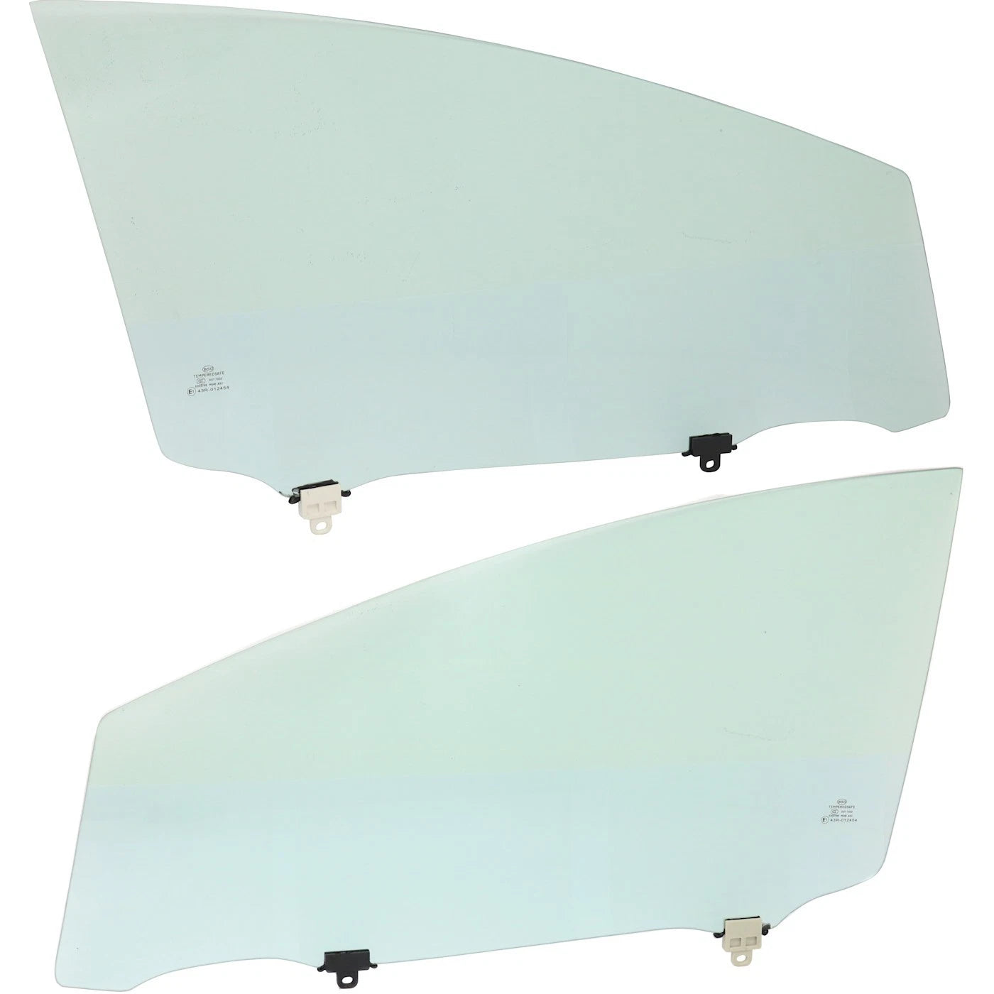Set of 2 Door Glass for Toyota Prius (2010–2015)