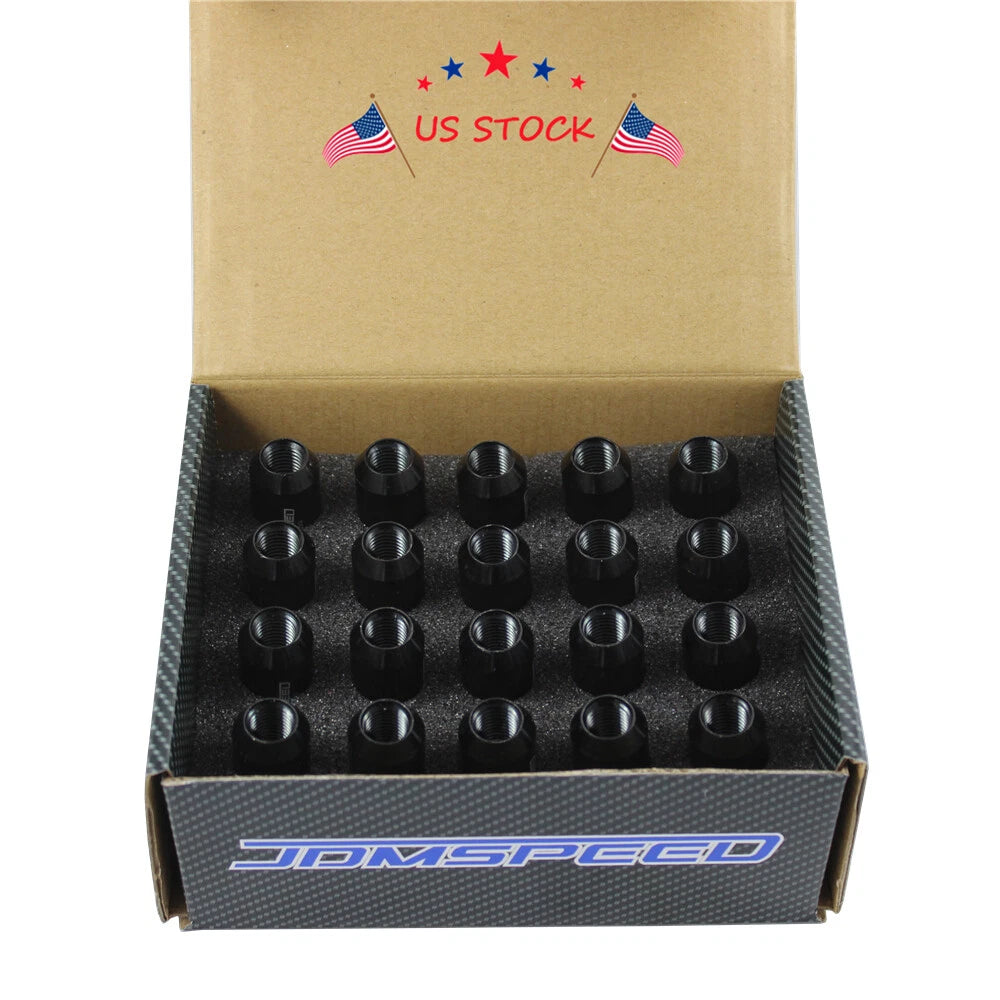 20PCS Extended Forged Aluminum Tuner Racing Lug Nuts for Universal Fit