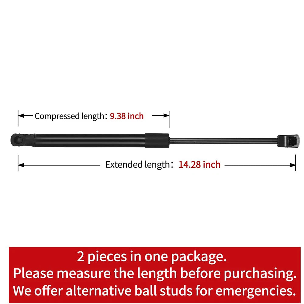 2x Front Hood Lift Supports for 2015-2017 Hyundai Sonata (2015-2017)