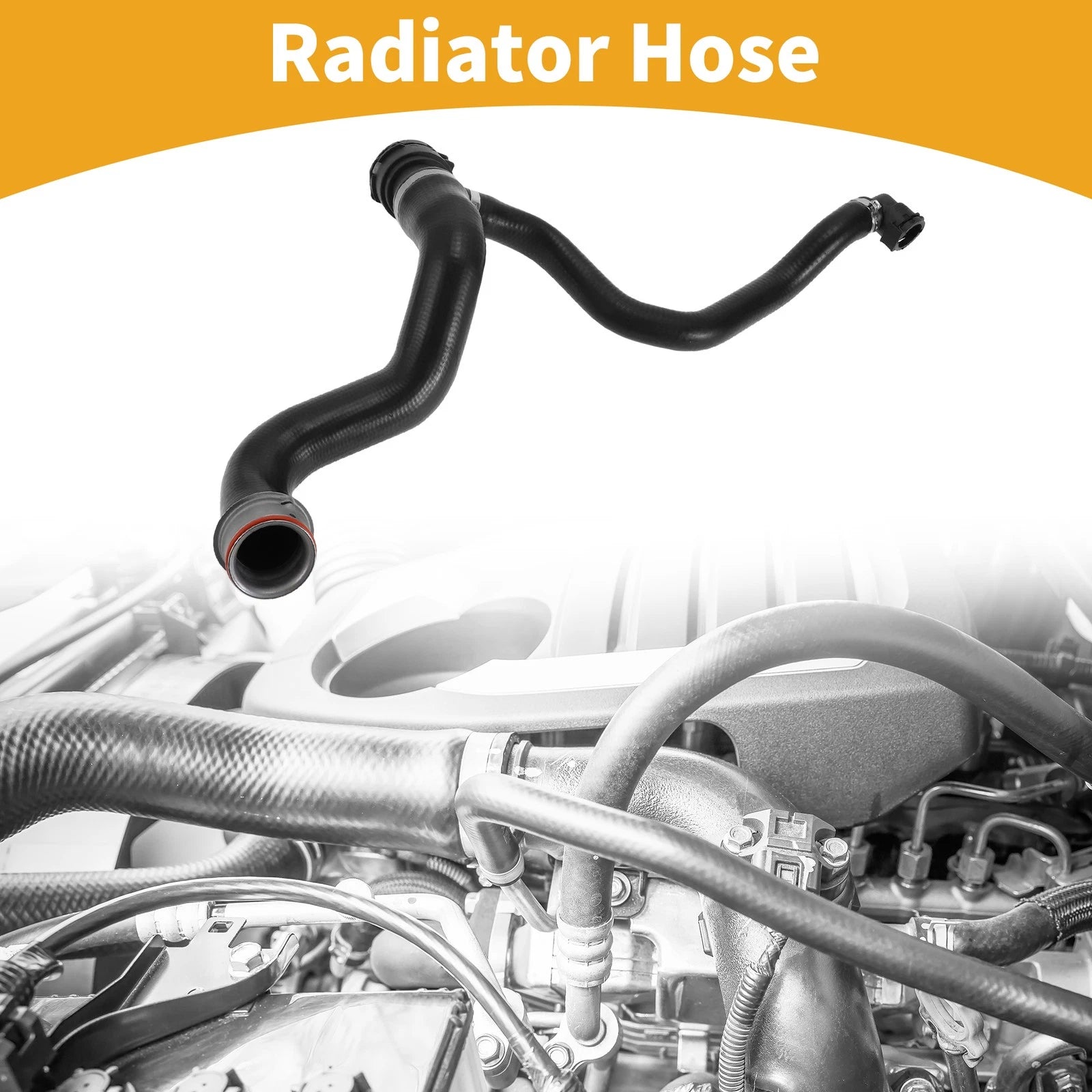 Radiator Hose for Mercedes-Benz C-Class C204 (2013–2024) No.A2045019482 Rubber