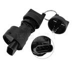 Ignition Key Switch for Polaris (4017237, 4080413) 3 Position 4 Pin Sealed