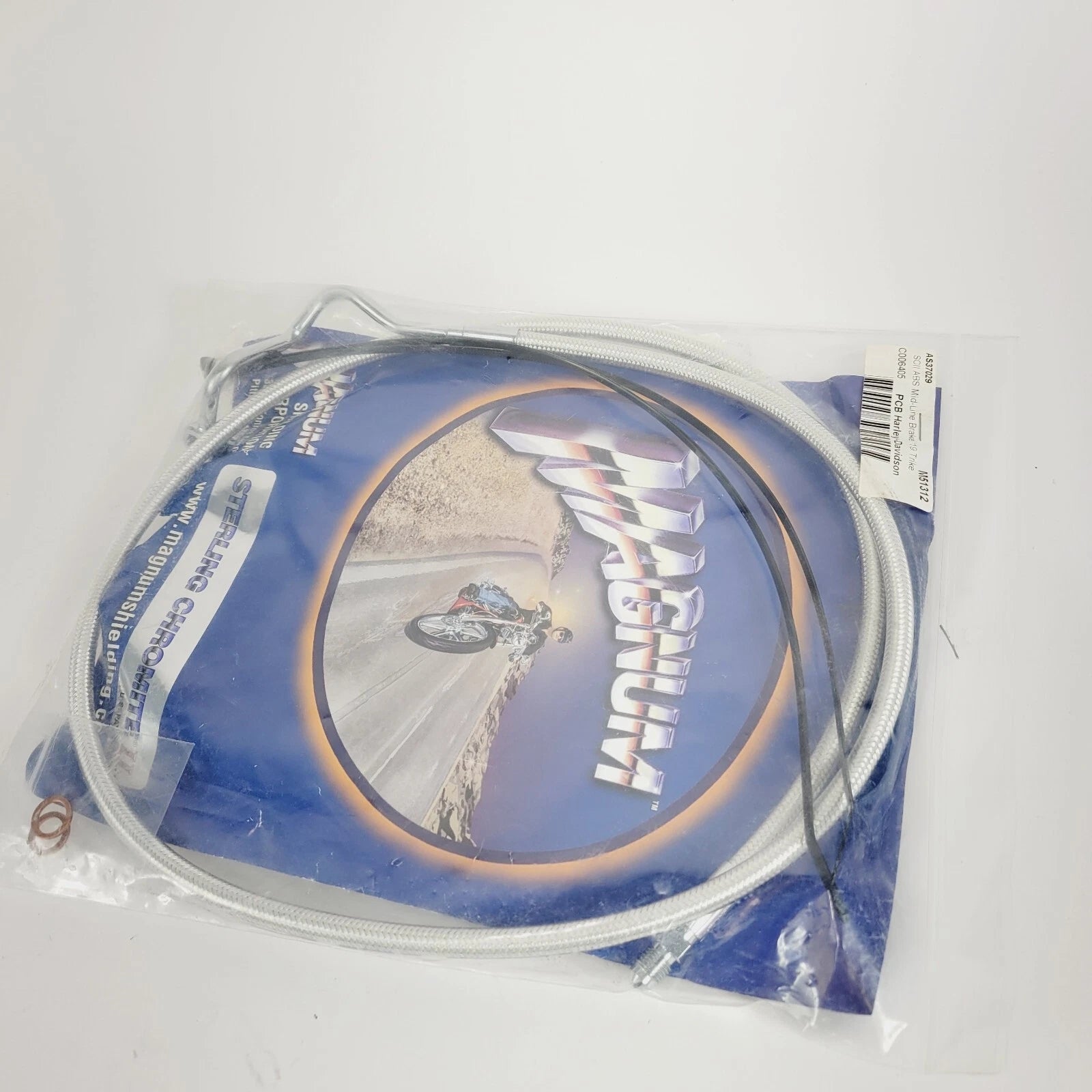 Front Brake Line for Harley Tri Glide (ABS-Specific) AS37029