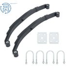 Set of 4 Leaf Springs for Trailer Axle Suspension (3500lbs)