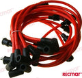 Spark Plug Wire Set for OMC 503754 Volvo Penta 3857166 (V8)