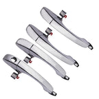 Set of 4 Chrome Exterior Door Handles for Chrysler 300 300C (2005–2010)