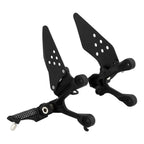 Front Footpegs Peg Footrest Bracket for Kawasaki Ninja ZX6R (2009 - 2018)