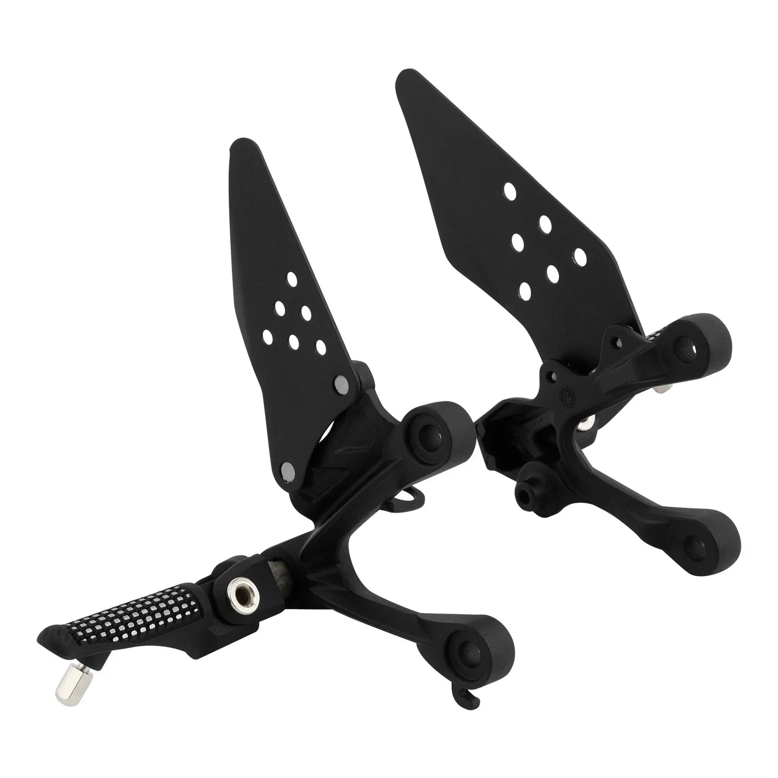 Front Footpegs Peg Footrest Bracket for Kawasaki Ninja ZX6R (2009 - 2018)