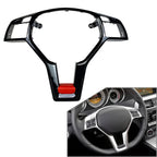 Steering Wheel Frame Trim Cover for Benz A C E SLK CLA CLS GLA Class (2013-2023)