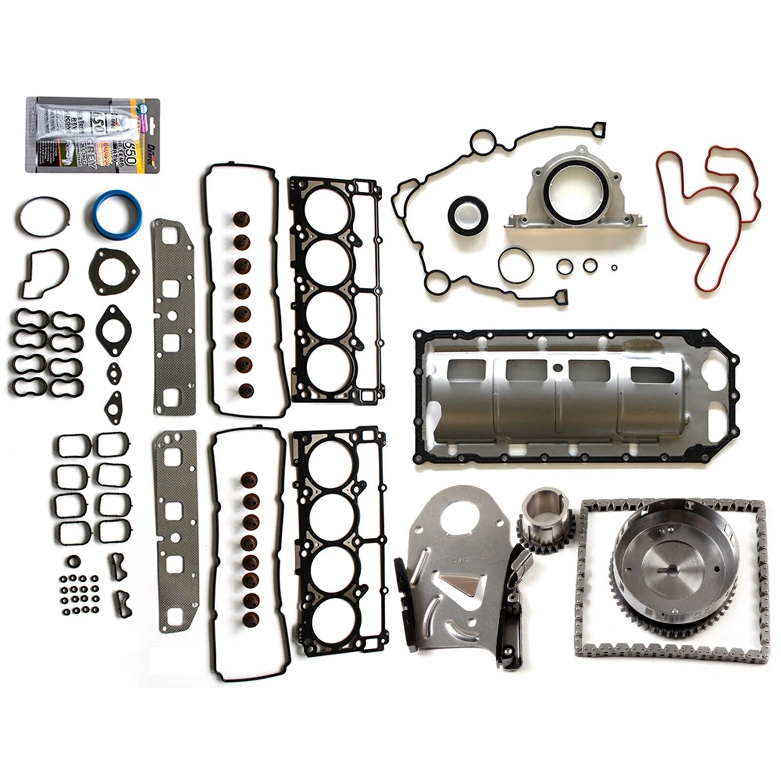 Full Gasket Set & Timing Chain Kit for Jeep Commander (2006–2008)