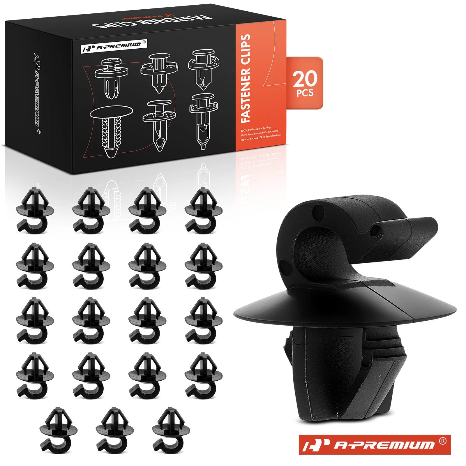 Nylon Hood-Release Cable Clamp Retainers for Toyota Lexus (2011–2024)