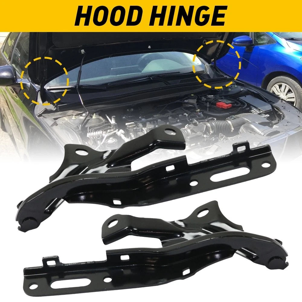 Hood Hinges Set of 2 Steel for Honda Accord Sedan (2018–2022)
