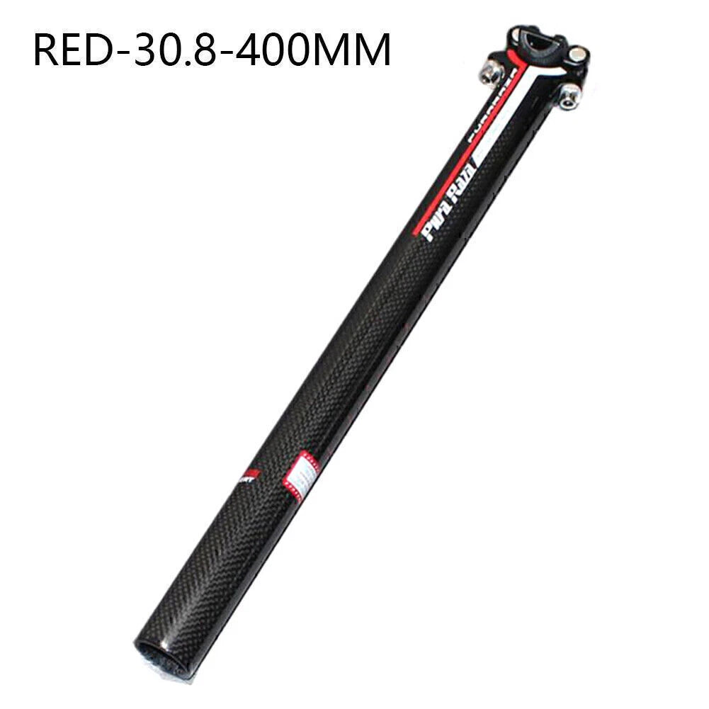 30.8mm Carbon Fiber Bike Seatpost for MTB Road Bicycle