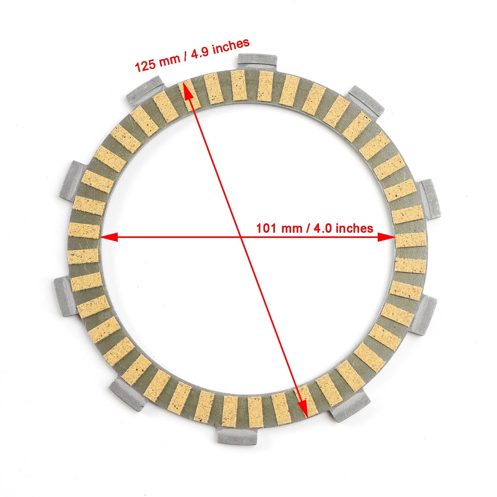 Clutch Friction Plate for Ducati Superbike 848 (2008–2010) Multistrada 1100 (2007–2009)