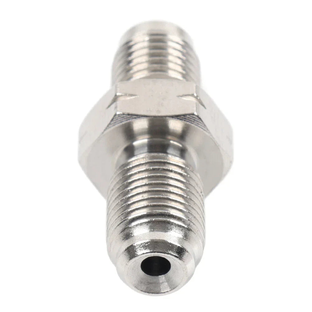Stainless Brake Fittings Adapter 3/8x24 UNF for AN3 to M10x1.0