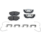 Brake Disc and Pad Kit for Mazda 626, Protege (1998–2003)