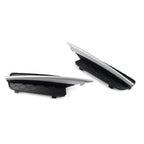 Fog Light Grill Lower Grille with Silver Trim for BMW X5 E70 X6 E71 (2007–2013)