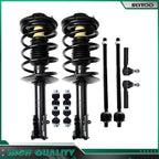 Set of 2 Front Struts Tie Rod Sway Bar Link for Chrysler PT Cruiser (2001–2010)