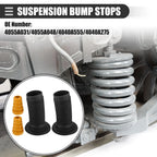 Set of 2 Front Suspension Bump Stop Shock Absorber Strut Boot Kit for Mitsubishi