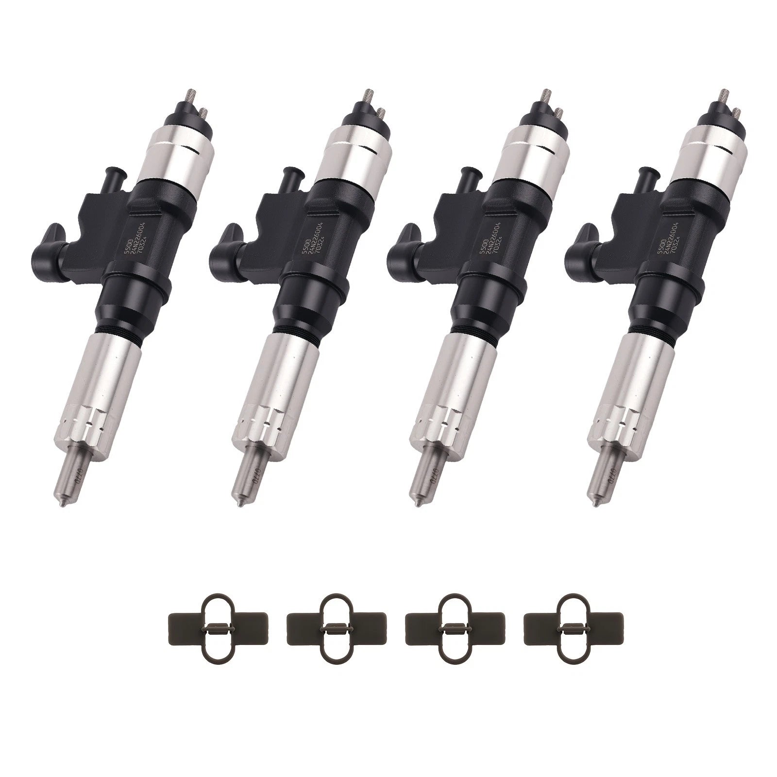 4X Diesel Engine Injector Kit for Isuzu 4HL1 6HL1 (095000-5502)