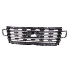 Replacement Black Matte ABS Grille Mounting Panel for See Compatible Chart (0–0)